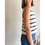 Colleen Striped Sweater Vest