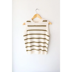 Colleen Striped Sweater Vest