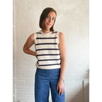 Colleen Striped Sweater Vest