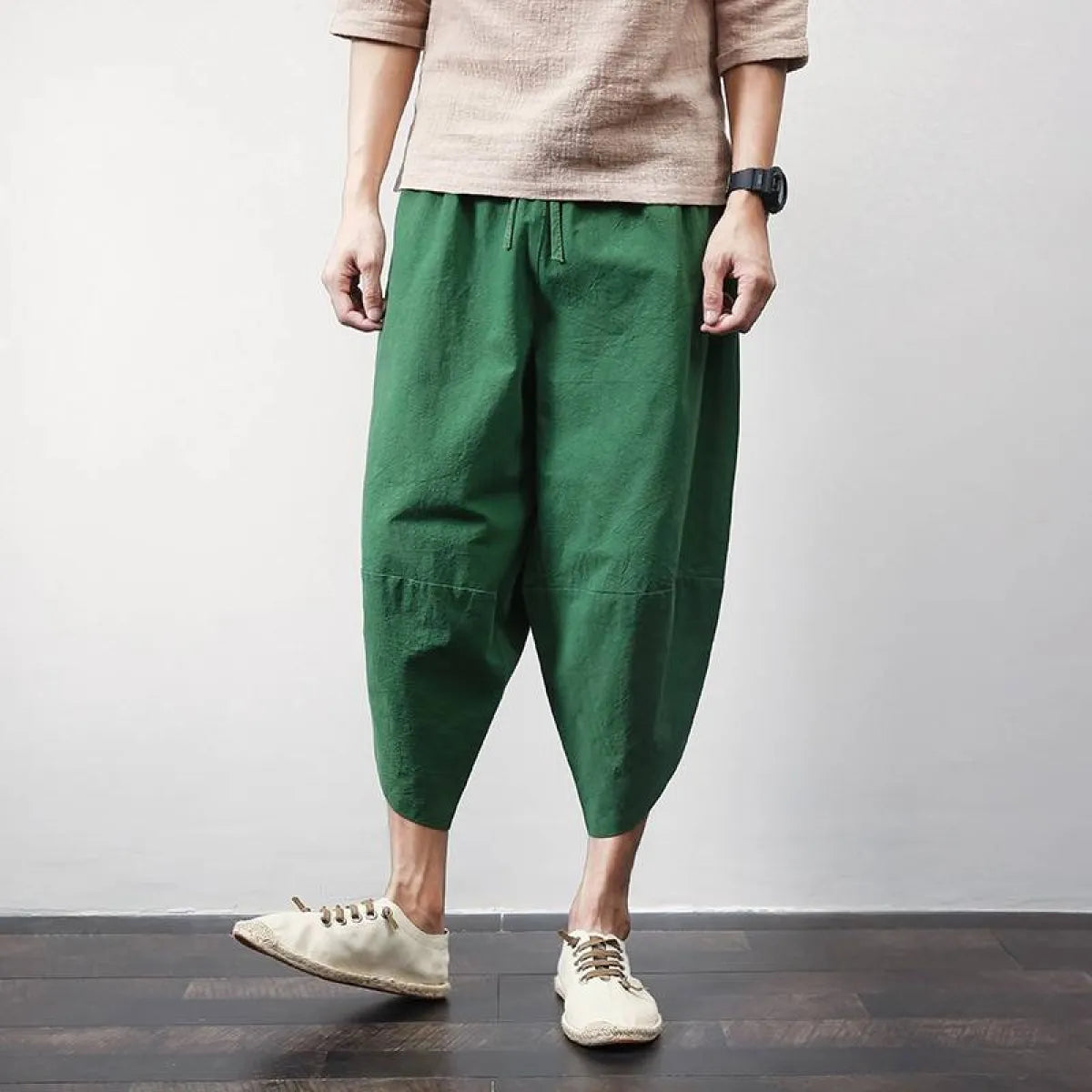 Cotton Linen Joggers