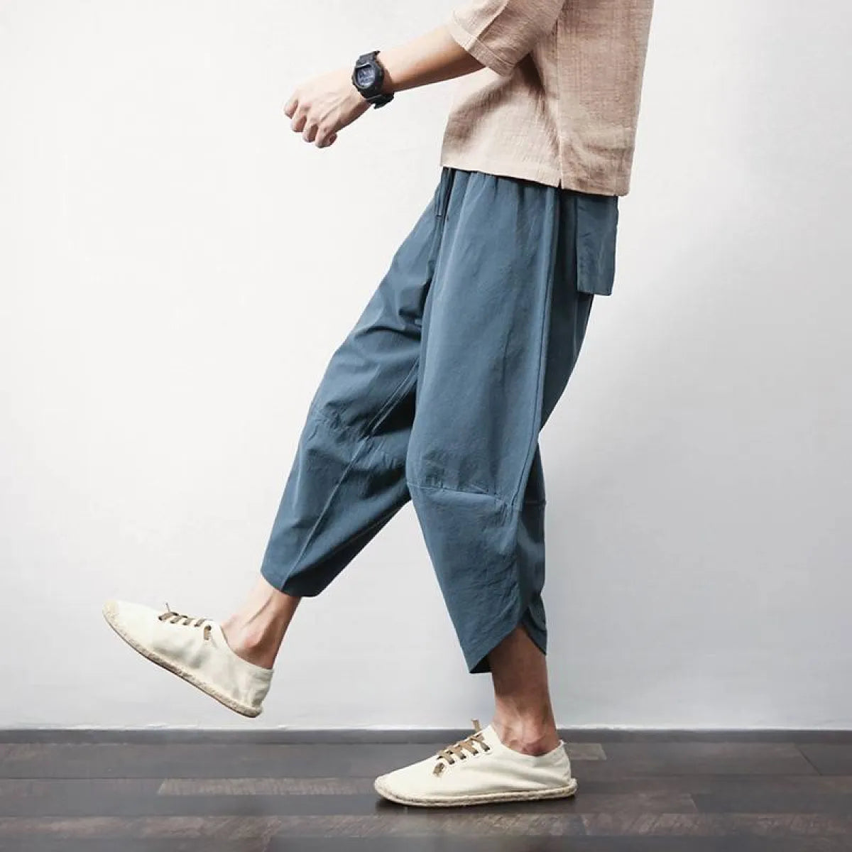 Cotton Linen Joggers