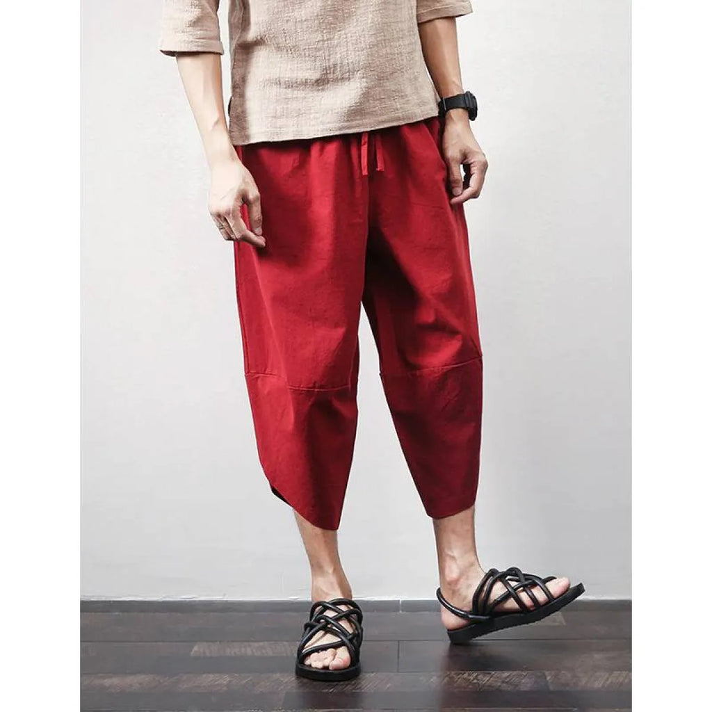 Cotton Linen Joggers