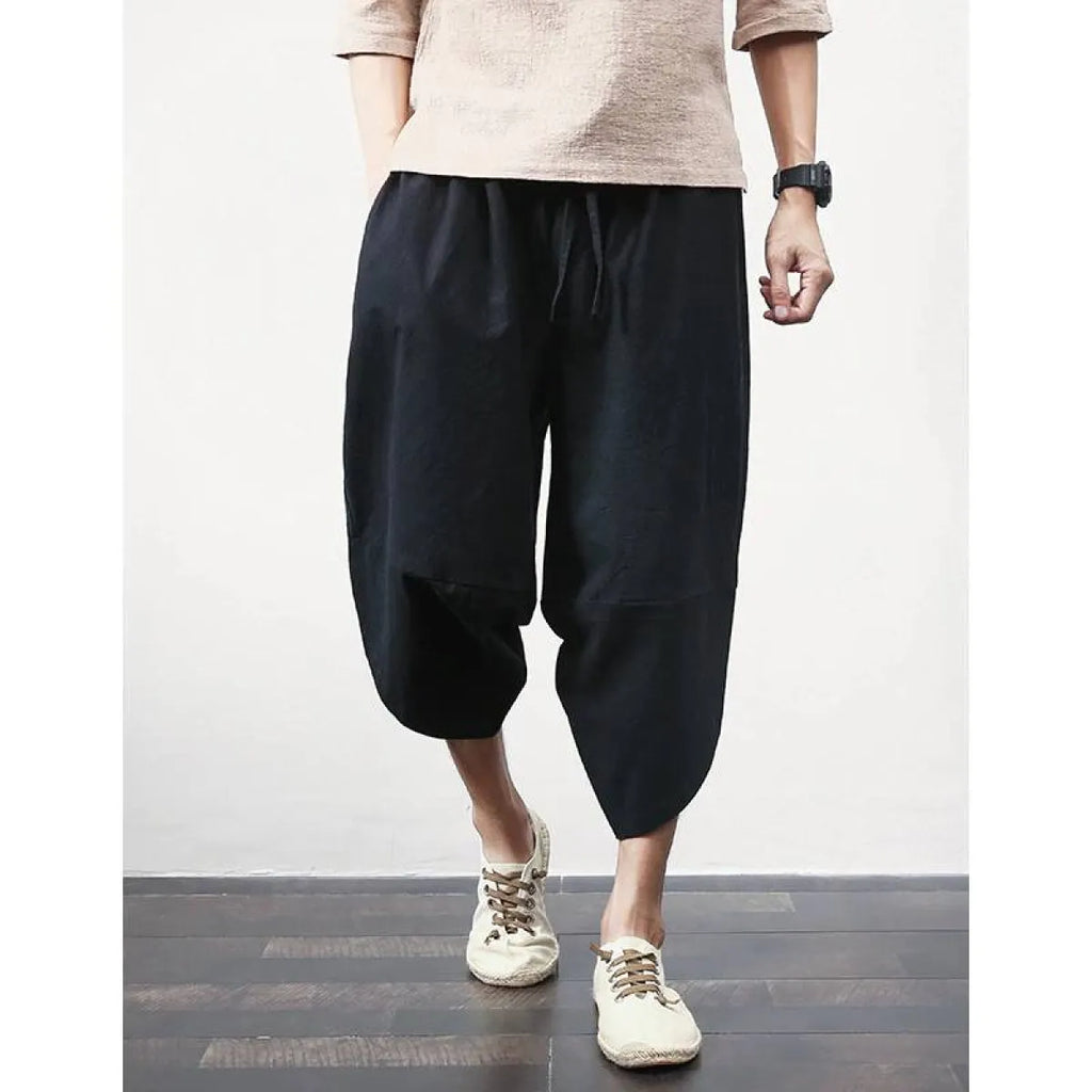 Cotton Linen Joggers