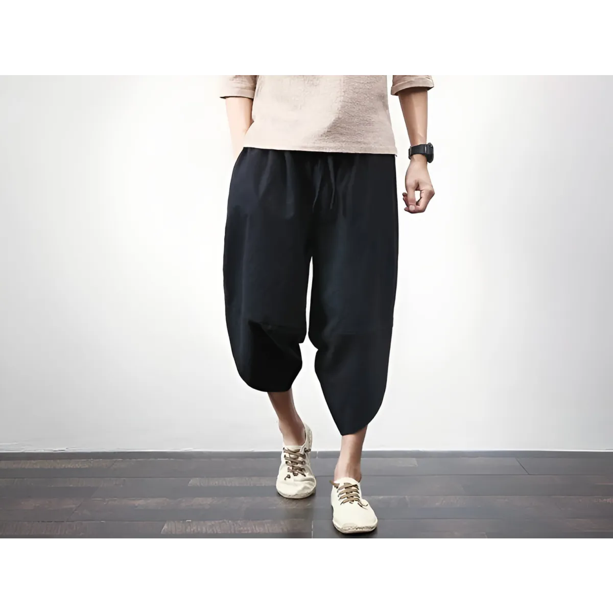 Cotton Linen Joggers