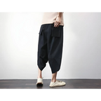 Cotton Linen Joggers