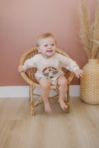 Creep It Real Organic Cotton Sweatshirt Romper