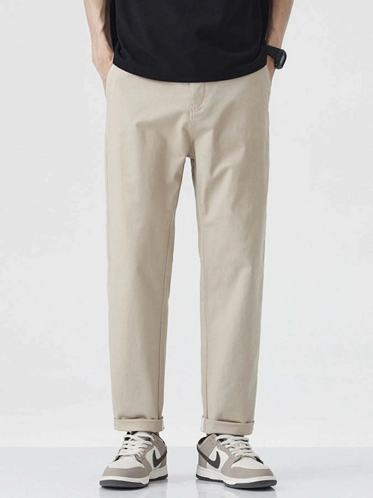 Men's Straight Leg Casual Pants