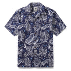 Hawaiian Shirt For Men Tiger King Contest Print Shirt Camp Collar 100% Cotton By Sherry