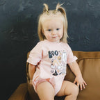 Halloween Girly Graphic Organic Cotton T-Shirt Romper *0-3m left