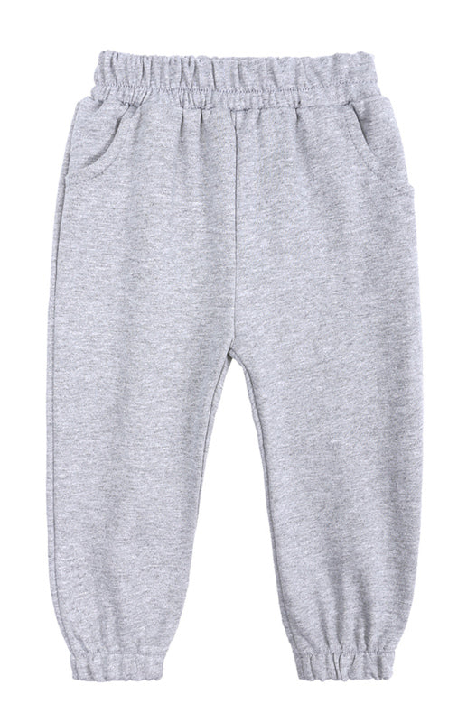 Kids Cotton Hooded Sweatshirt Tracksuit Set - Warm Winter Outfit