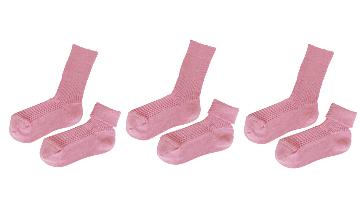 tittimitti® Kids' 100% Organic Cotton Socks 3-Pack – Made in Italy, Unisex