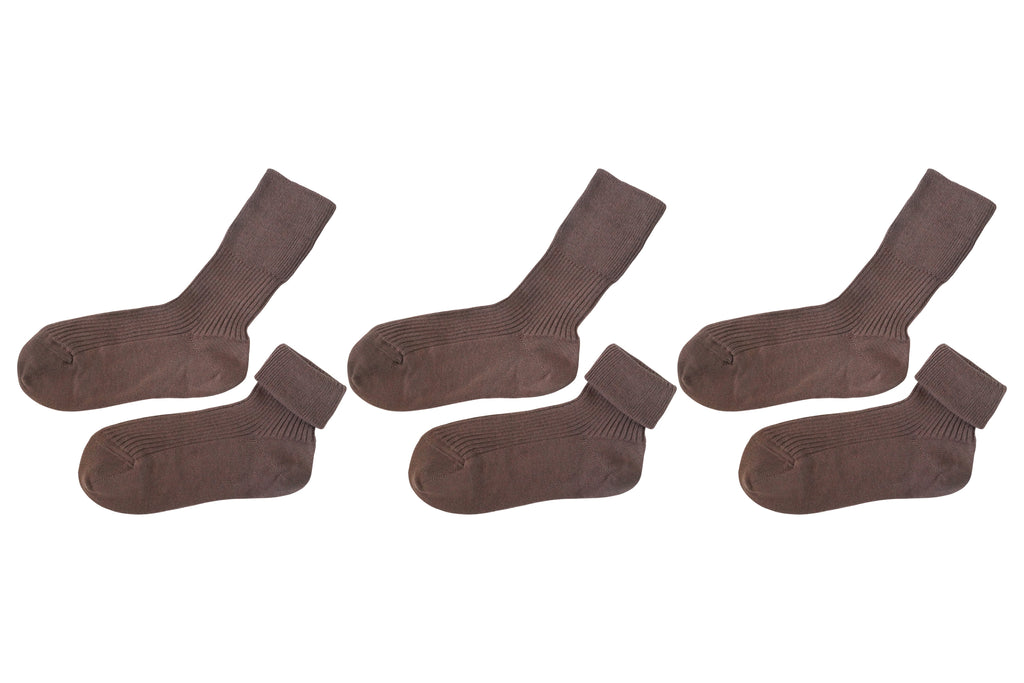 tittimitti® Kids' 100% Organic Cotton Socks 3-Pack – Made in Italy, Unisex