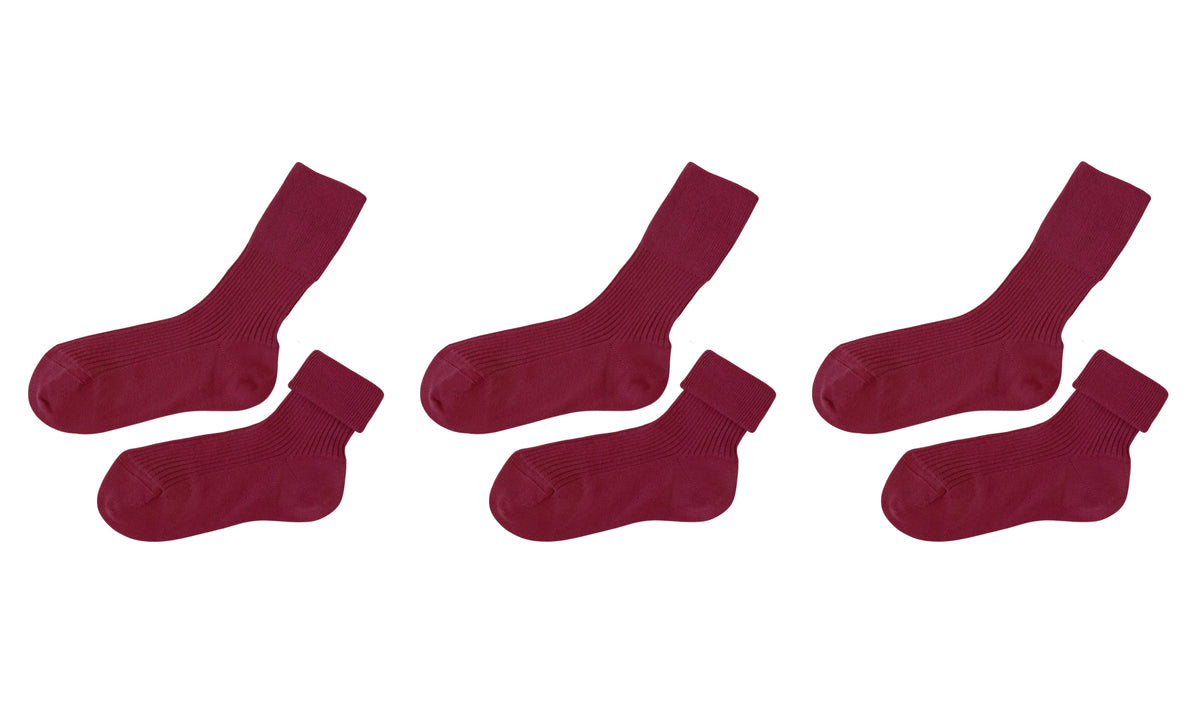 tittimitti® Kids' 100% Organic Cotton Socks 3-Pack – Made in Italy, Unisex