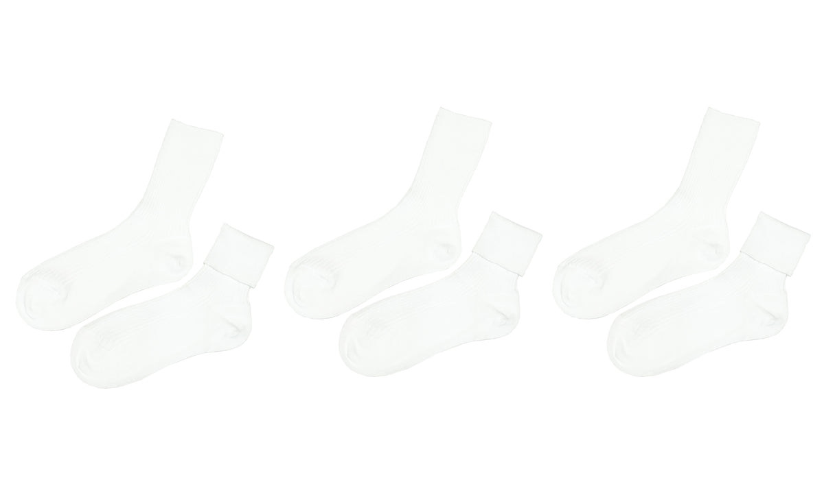 tittimitti® Kids' 100% Organic Cotton Socks 3-Pack – Made in Italy, Unisex