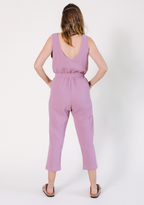POPLINEN Jameela Organic Cotton Jumpsuit - Ginger