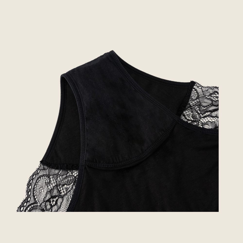 Lace Bamboo High-Waist