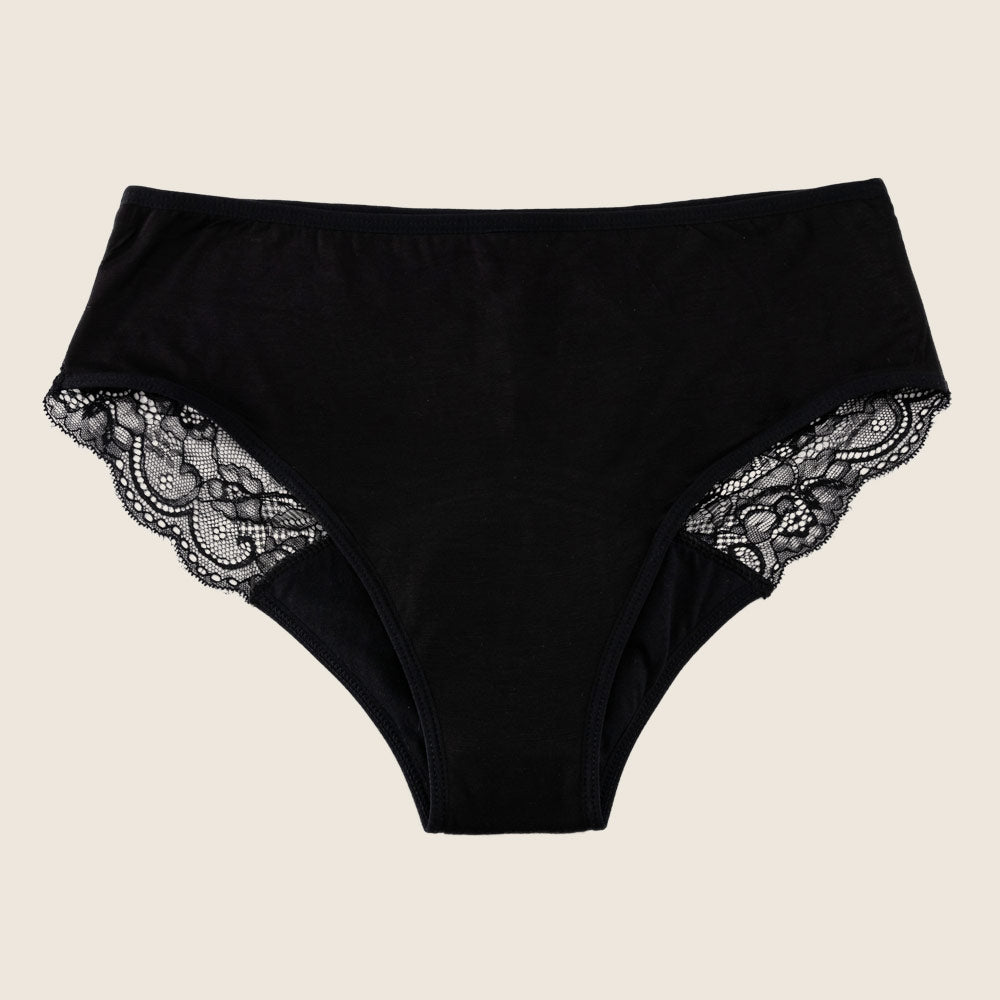 Lace Bamboo High-Waist
