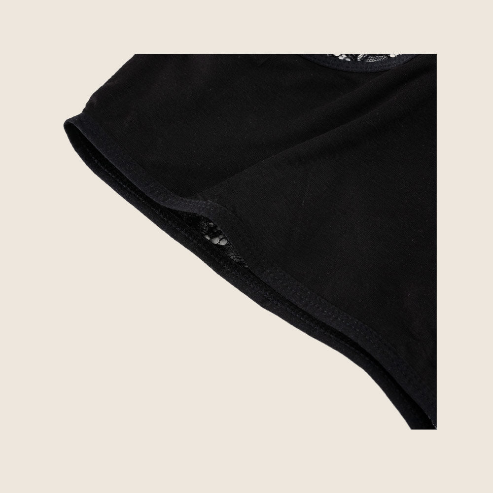 Lace Bamboo High-Waist