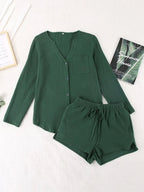 Ladies' summer pajamas made of pure cotton gauze