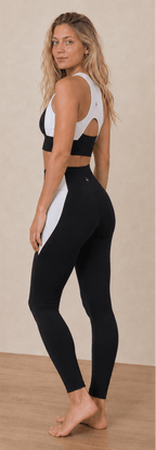 Neda Colorblock Organic Cotton Bra Top