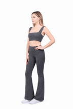 Square Neck Organic Cotton Sports Bra