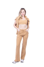 Jules Waffle Knit Organic Cotton Drawstring Pant