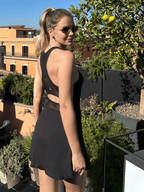 Leena Organic Cotton & Mesh Sport Dress