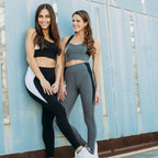 Neda Colorblock Organic Cotton High Waisted Legging