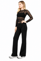Taylor Organic Cotton Wide Leg Pocketed Pant