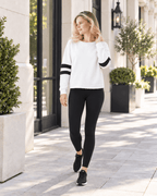 Gilda Organic Cotton Varsity Sweatshirt
