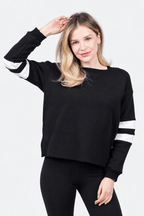 Gilda Organic Cotton Varsity Sweatshirt
