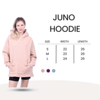 Juno Organic Cotton Oversized Heavyweight Hoodie Sweatshirt