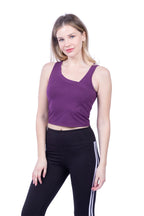 Eden Asymmetrical Organic Cotton Tank