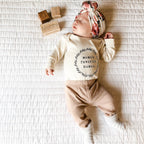 Mama's Favorite Human Organic Bodysuit Long Sleeve