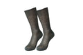 tittimitti® Men’s 100% Mercerized Cotton Dress Socks 1 Pair – Grey, Made in Italy