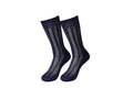 tittimitti® Men’s 100% Mercerized Cotton Dress Socks 1 Pair – Navy, Made in Italy