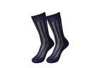 tittimitti® Men’s 100% Mercerized Cotton Dress Socks 1 Pair – Navy, Made in Italy