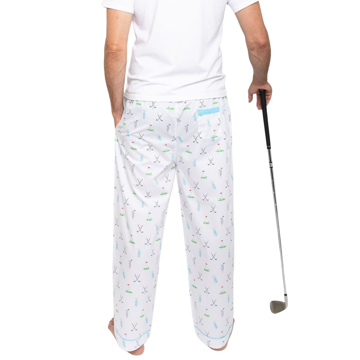Men's Golf PJ Pants - Organic Cotton Poplin