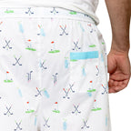 Men's Golf PJ Pants - Organic Cotton Poplin