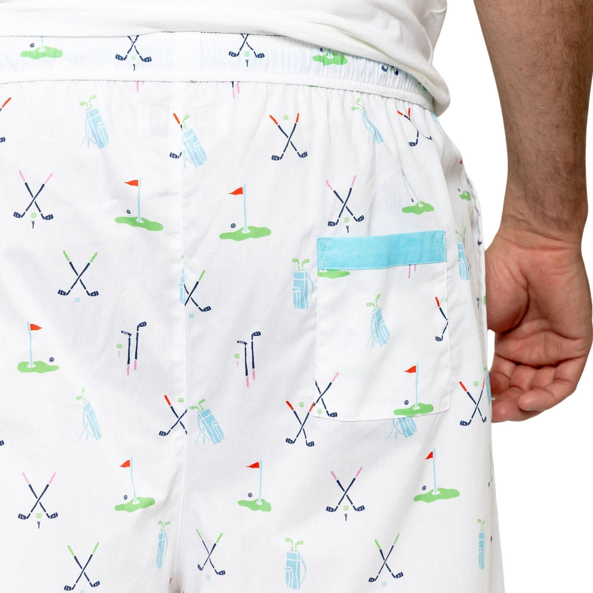 Men's Golf PJ Pants - Organic Cotton Poplin