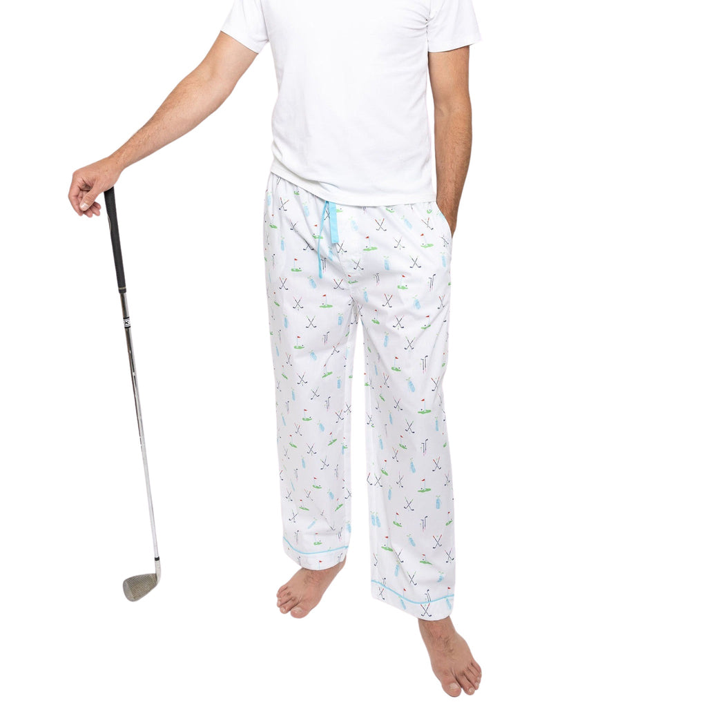 Men's Golf PJ Pants - Organic Cotton Poplin