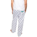 Men's Tennis Navy PJ Pants - Organic Cotton Poplin