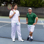 Men's Tennis Navy PJ Pants - Organic Cotton Poplin
