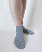 tittimitti® Men’s 100% Organic Combed Cotton Socks 3-Pack – Soft Breathable Socks Made in Italy