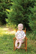 Bayou Wonderland Organic Cotton Christmas Onesie