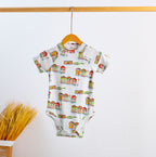 Bayou Wonderland Organic Cotton Christmas Onesie