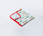Moo-y Christmas Organic Cotton Christmas Baby Blanket