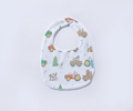 Moo-y Christmas Organic Cotton Christmas Baby Bib
