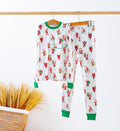 Santa Claus is Coming to Town Organic Cotton Christmas Kids Pajamas