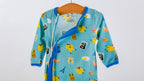 Aya & Pete in Paris Organic Cotton Kids Pajamas & Book Set